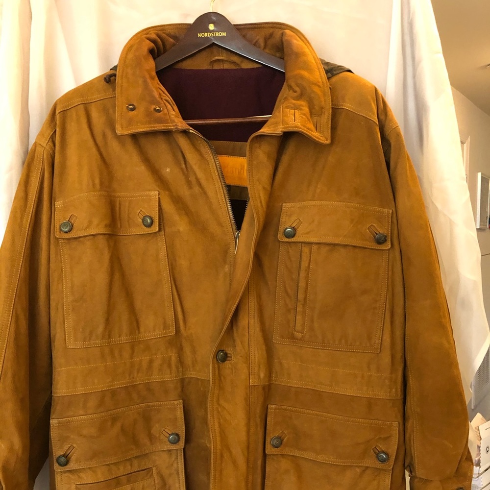 Timberland Suede Leather Men’s Barn Jacket